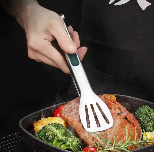 Stainless Steel Kitchen Tongs & Spatula