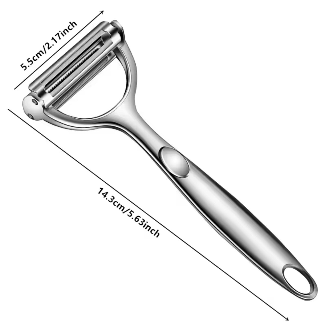 2 in 1 Vegetable Peeler