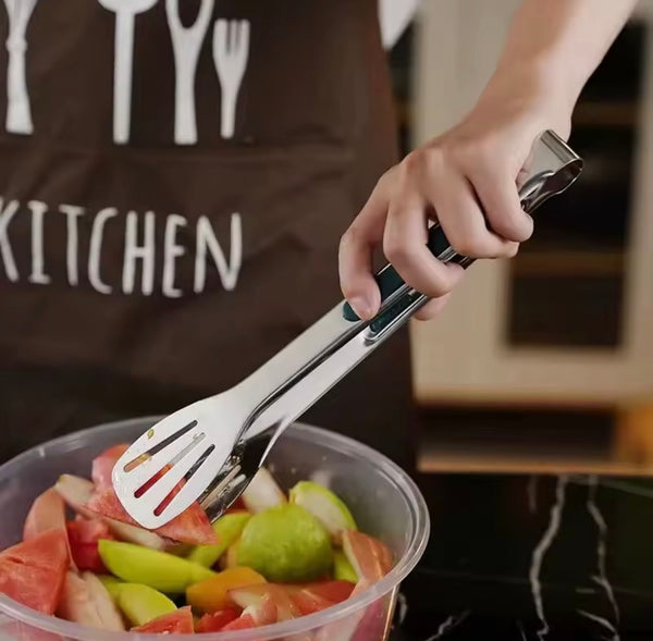 Stainless Steel Kitchen Tongs & Spatula