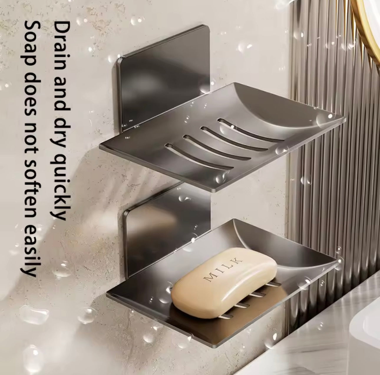 Wall-Mounted Soap Holder