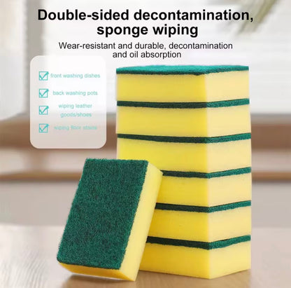 10 Kitchen Dishwashing Soft Sponge