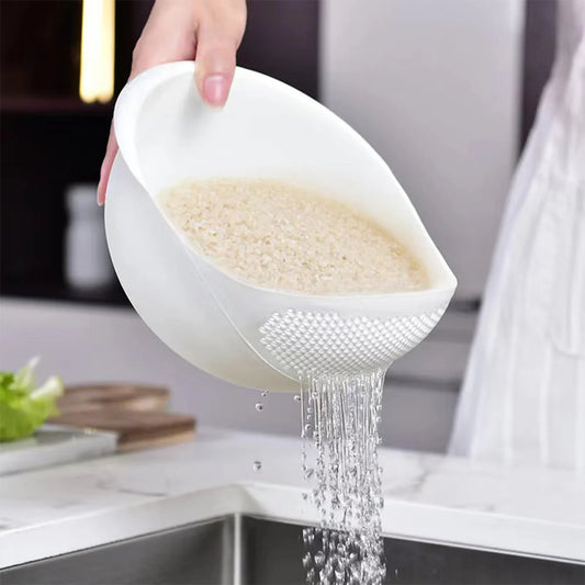 Rice Washer & Strainer Bowl